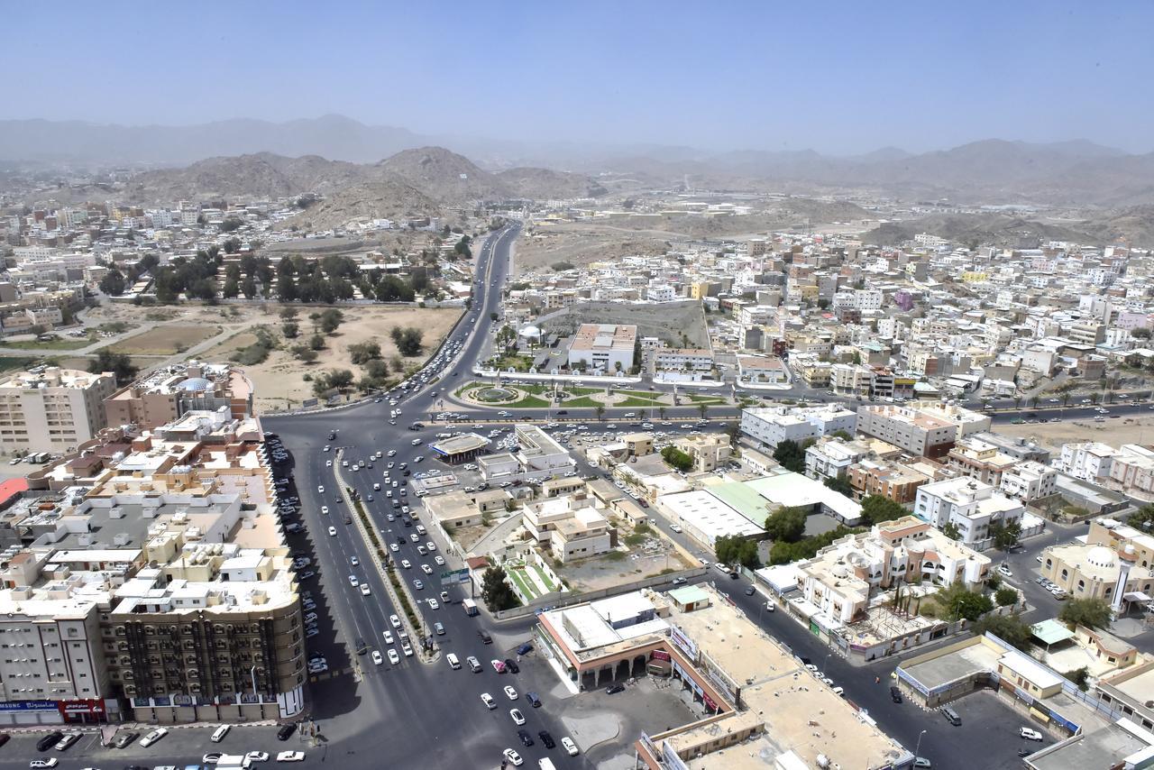 Awaliv International Hotel Ta'if Dış mekan fotoğraf Aerial view of Makkah