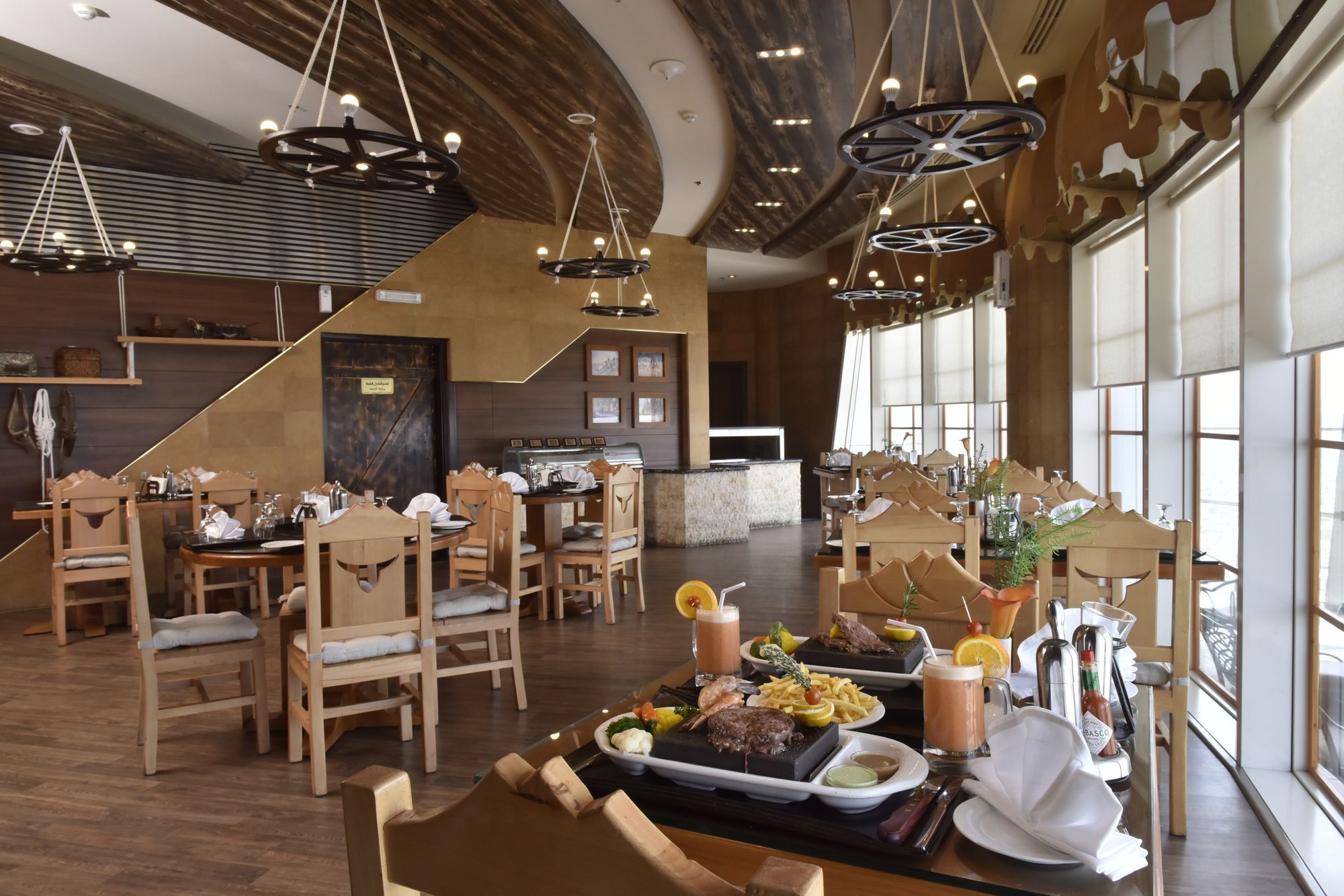 Awaliv International Hotel Ta'if Dış mekan fotoğraf The restaurant